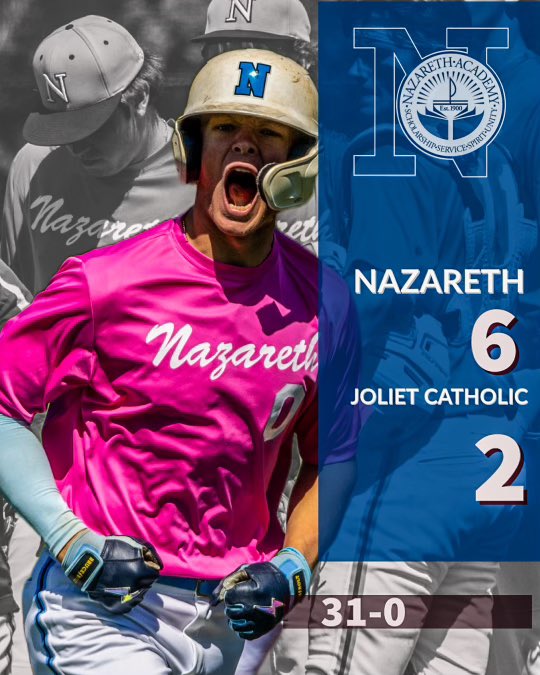 Baseball beat JCA 6-2 to improve to 31-0 and finished off the ESCC 14-0. 

WP John Hughes  (1-0) 4.2 IP 1H 3BB 2R 10K,

Mac McGarry 2.1 IP 2H 1BB 2K(S)

Luca Fiore 2-4 

Cooper Malamazian 2-3 HR 2 RBI 

Andrew Kouris 1-2 3B, 2 RBI 

Chuck Roche 2-3

#SHG