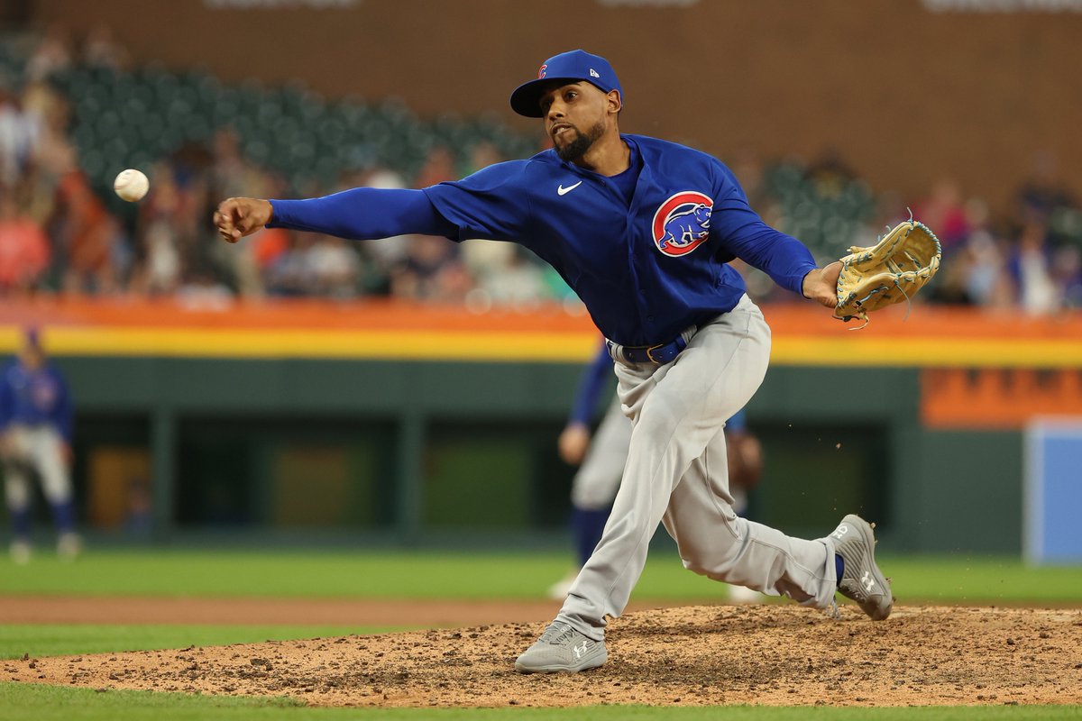 The #Cubs today placed RHP Yency Almonte on the 15-day IL (retro to May 8) with a right shoulder strain and recalled RHP José Cuas from @IowaCubs.