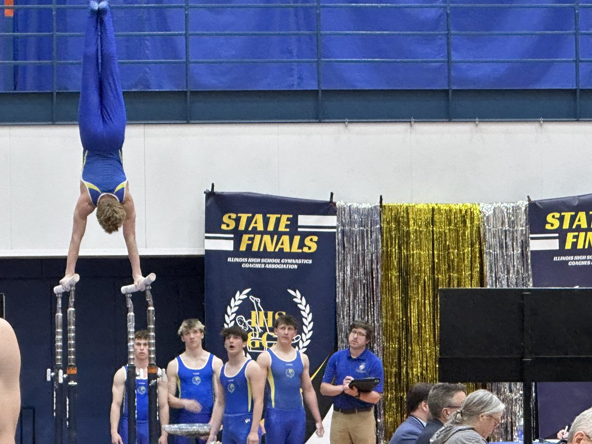 Our Boys Gymnastics Team is off to a magnificent start at today’s State Finals! #WeAreLT