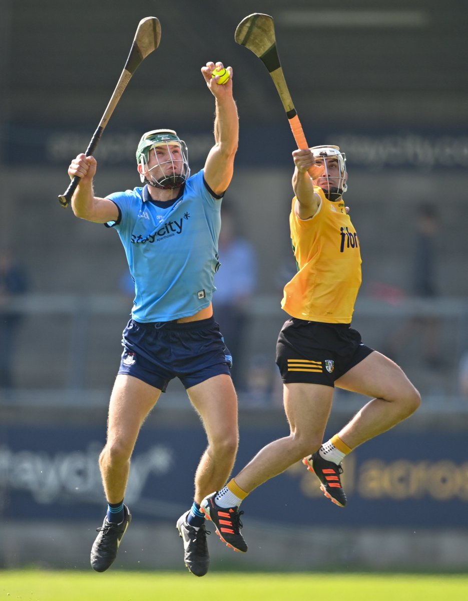 A good afternoon for our Senior Hurlers at a sun-drenched Parnell Park ☀️👕💪 📸 @sportsfile #UpTheDubs