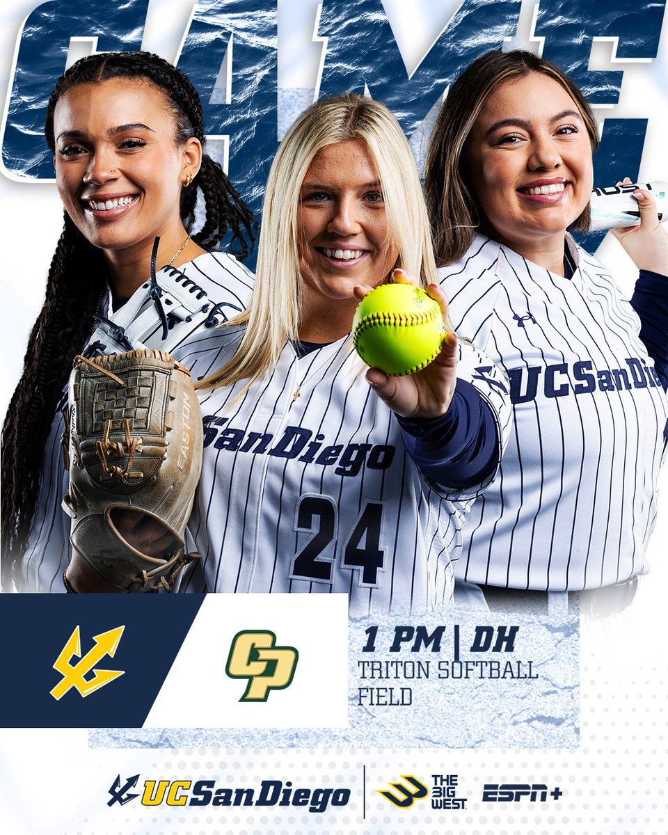 It's Senior Day! 💛🔱💙 Game 1 📺 es.pn/3JYDq7o 📊 bit.ly/2RUUyk3 Game 2 📺 es.pn/3JYDq7o 📊 bit.ly/2RUUyk3 #GoTritons 🥎