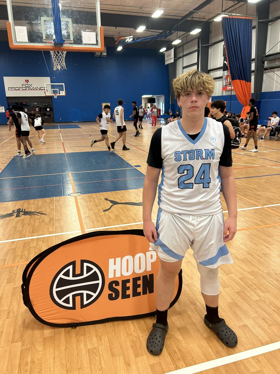 New high scorer at our Indian Trail site! 31 points from the big man Nick Whitener (@nick_whitener) @_CarolinaStorm_ 9th Grade with the 65-60 win over Tru Elite.