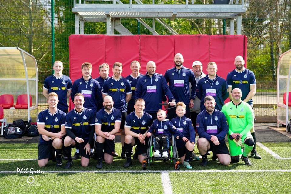 Please share 🙏 🆚 @andysmanclubuk 🗓️ Tomorrow! 🕛 3pm kick off 🏟️ Airbus Broughton 🎟️ Discretionary donation All money raised will be donated to Andy’s Man Club to help the suicide prevention charity continue providing support groups across the UK justgiving.com/page/wrexham-p…