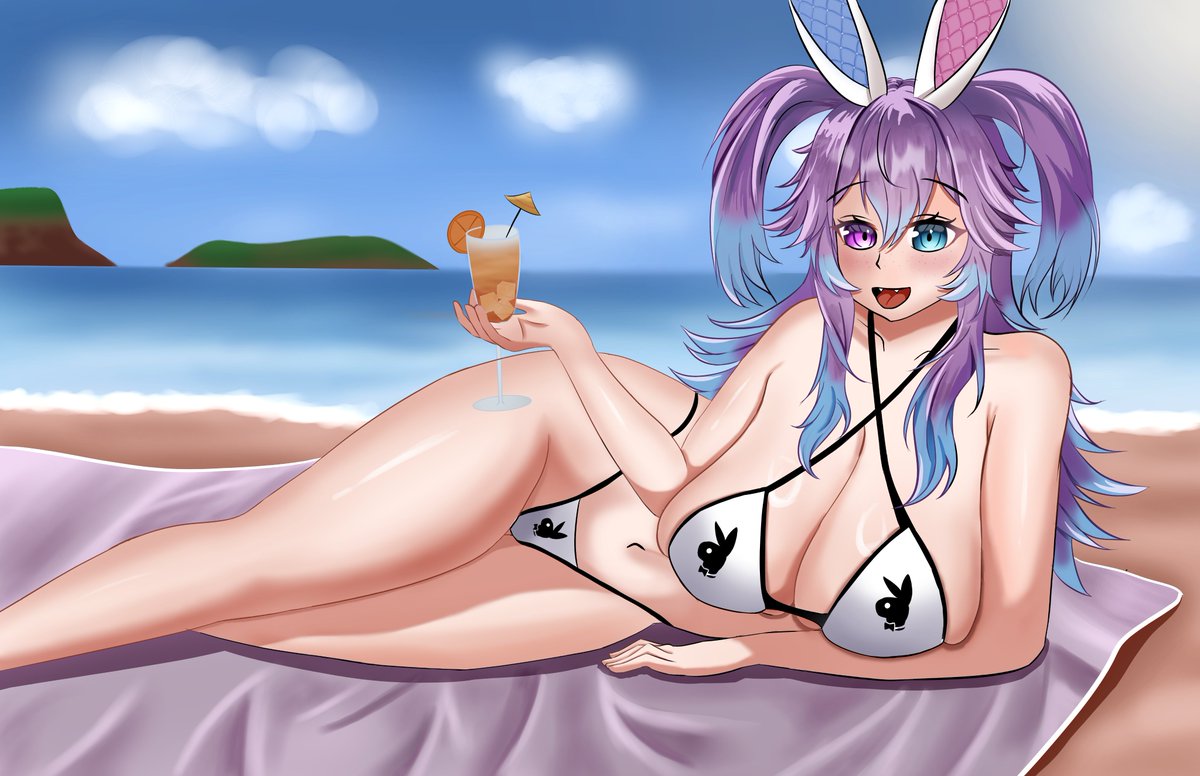 Cottontail

Part 1 of who knows how many, summer of swimsuits ft. vtubers
#cottonart