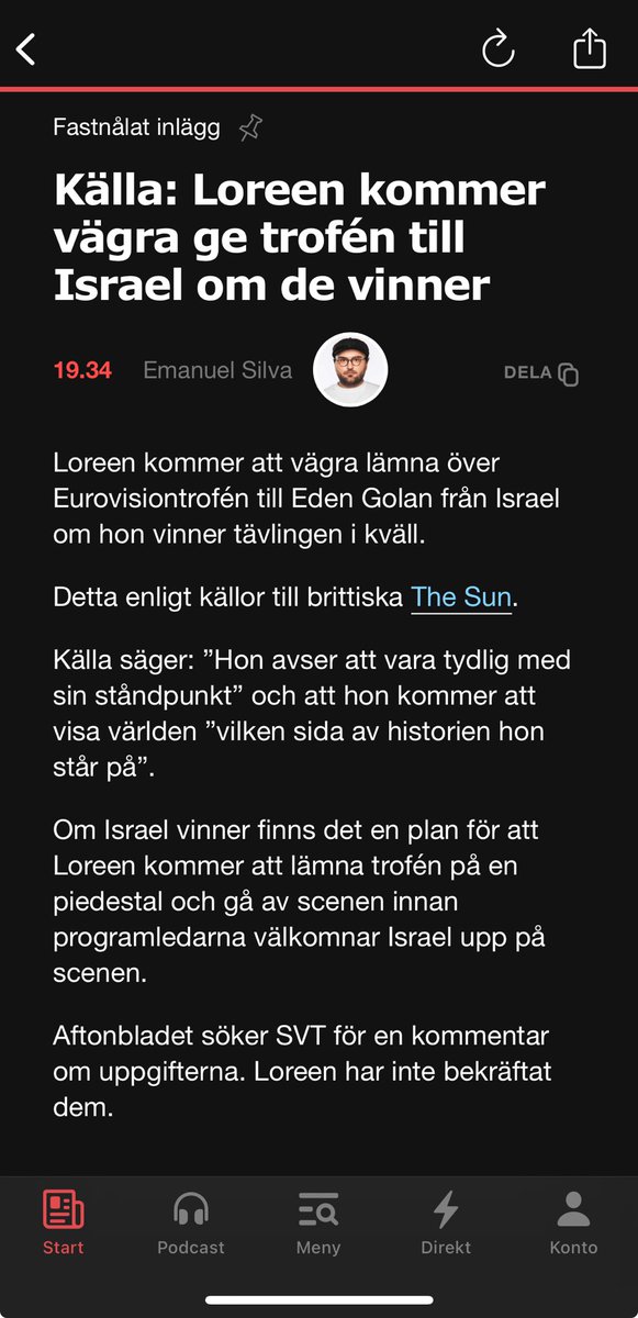 Vilken lekstuga. Hoppas detta är sista gången eurovision visas på tv. 
Vänstern är äckliga kräk.