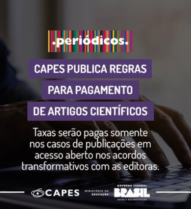 Regras para pagamento de Taxas de Publicação de Artigos (APCs) e Acordos Transformativos CAPES estão disponíveis aos autores e Instituições de Ensino Superior (IES)

Saiba mais: abcd.usp.br/apoio-pesquisa…

<a href="/abcdusp/">ABCD</a> <a href="/CAPES_Oficial/">CAPES</a> <a href="/prpgusp/">Pró-Reitoria de Pós-Graduação da USP - PRPG</a> #APC #autores #Descontos