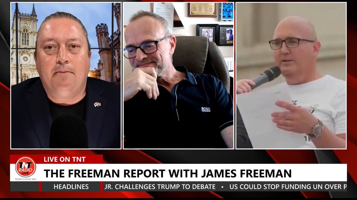 Around the 16 minute mark Christopher and I spoke to James about #VaccineInjuries the shocking gaslighting we’ve seen and reactions to #AstraZeneca removing their “Star” product from sale tntradio.live/shows/the-free… @james_freeman__