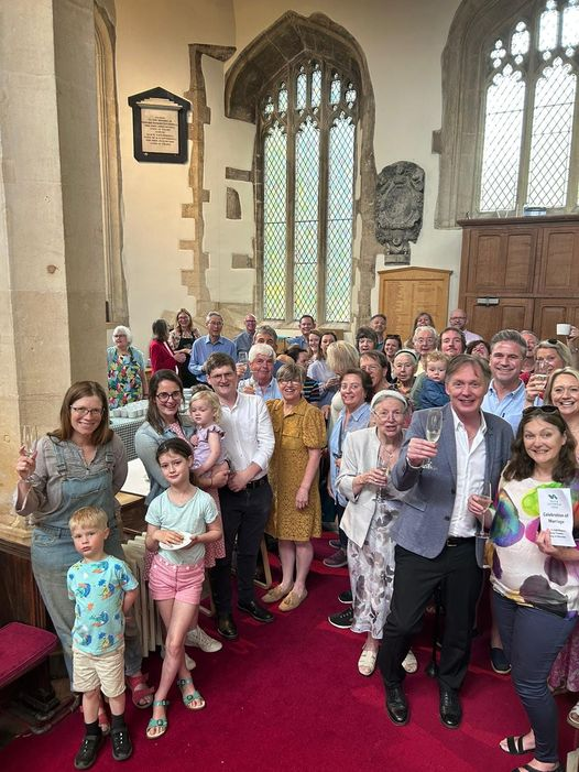After a service celebrating marriage in which we reflected on relationships and love.
Can you spot @BishGloucester?
@GlosDioc #VaCE #church #marriage #wedding