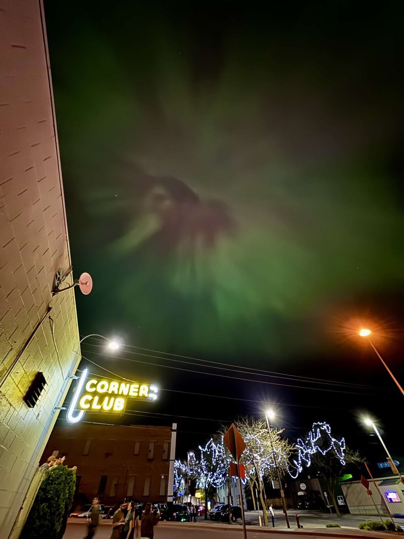 Mother Nature putting on a light show for our graduates Frankie, Morgan, Peyton, Sammi, Torin and the rest of the Idaho Graduates! Go make the world a better place, Vandals! Photo credit to Finn Benson!