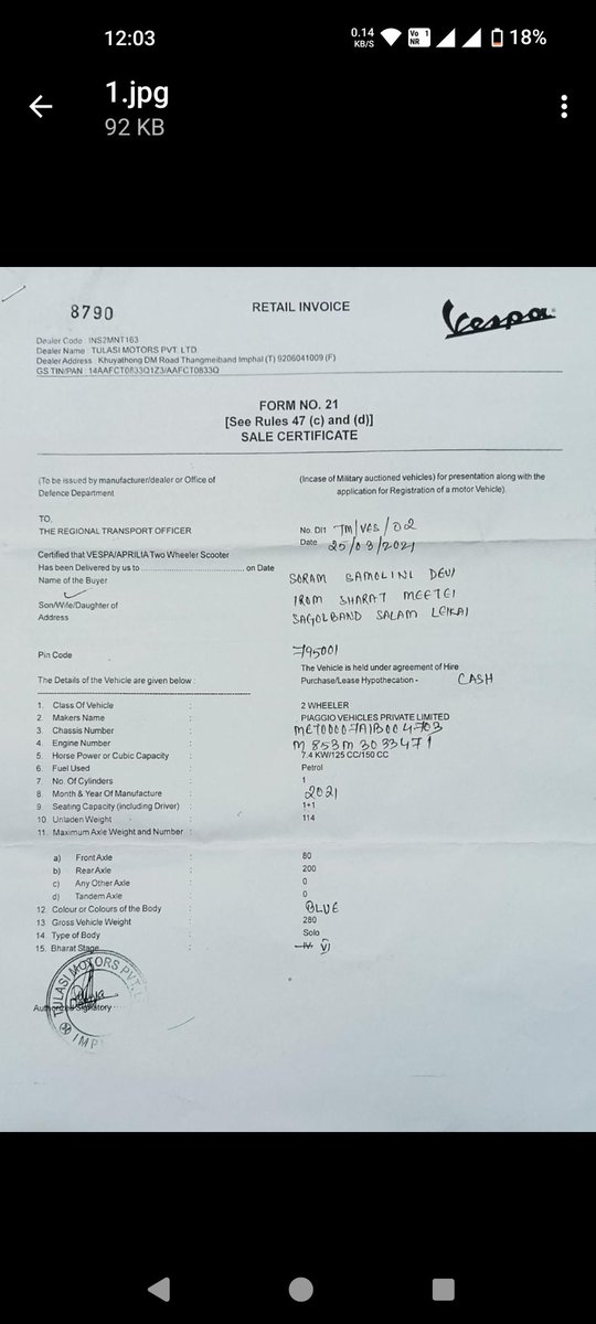 <a href="/Vespa_Official/">Vespa</a> It very Shameful and overrated negligence and poorest service in history 3 year past and still RTO Smard Card still not provided beside of Multiple complaint worst Company <a href="/IndiaToday/">IndiaToday</a> <a href="/ndtvindia/">NDTV India</a> <a href="/BBCWorld/">BBC News (World)</a> <a href="/ABPNews/">ABP News</a> <a href="/News9Tweets/">News9</a> <a href="/News18India/">News18 India</a>