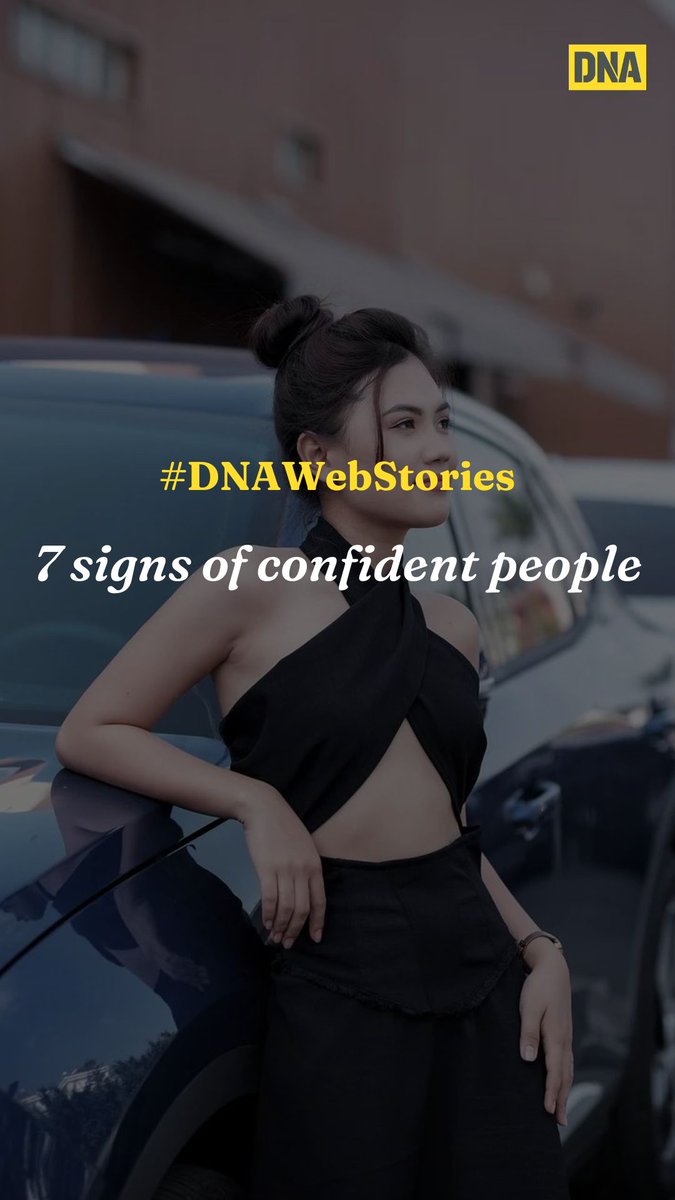 #DNAWebStories | 7 signs of confident people Take a look: dnaindia.com/web-stories/li…