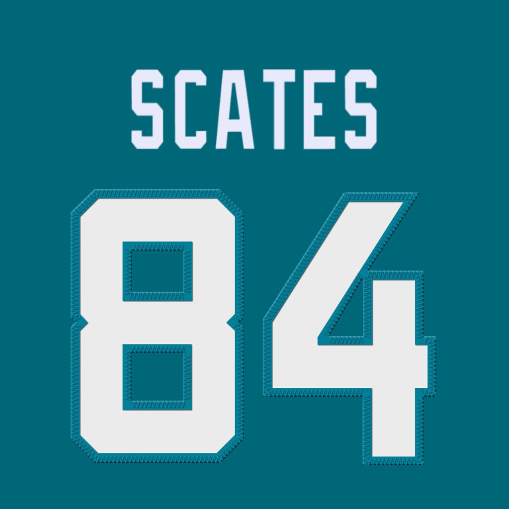 Jacksonville Jaguars WR Joseph Scates is wearing number 84. Last assigned to Elijah Cooks. #DUUUVAL