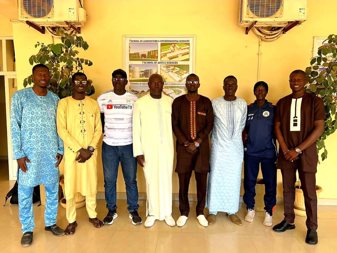 Yesterday, the 10th of May 2024, the University of The Gambia Students' Union had a courtesy meeting with @GamFootCoaches. This meeting was an exploration of innovative mechanisms to #promote and #strengthen sports within the University of The Gambia.