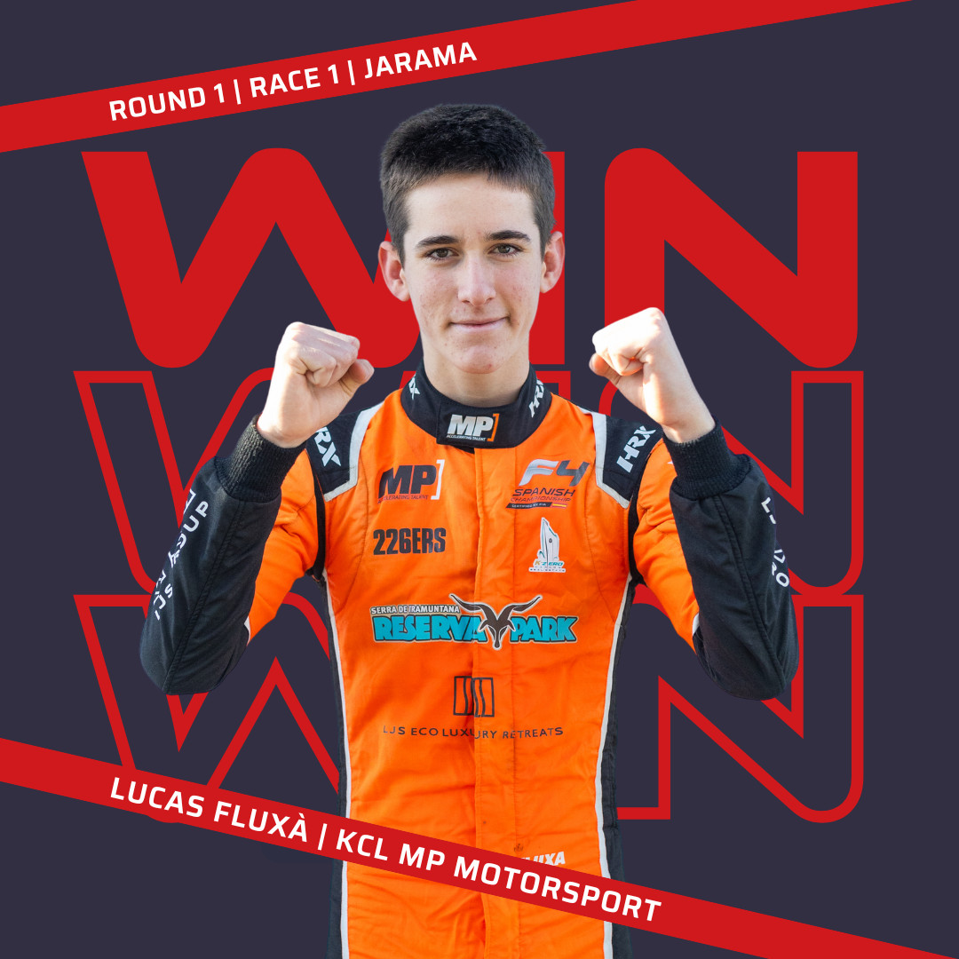 🏆And the winner is: Lucas Fluxà!!!! He’s incredible, he’s only 15 years old and he already won Race 1 at the start of this 2024 season. Congratulations to the Mallorcan on his first win at #F4SpanishChampionship 💥 Enormous talent! #F4Spain #F4 #Jarama #F4season24