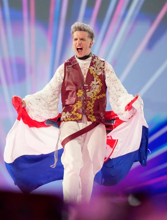 Croatia’s iconic Baby Lasagna is one to remember! Ridiculously catchy song by Rim Tim Tagi Dim! 🤩🇭🇷 #Eurovision2024 #Croatia