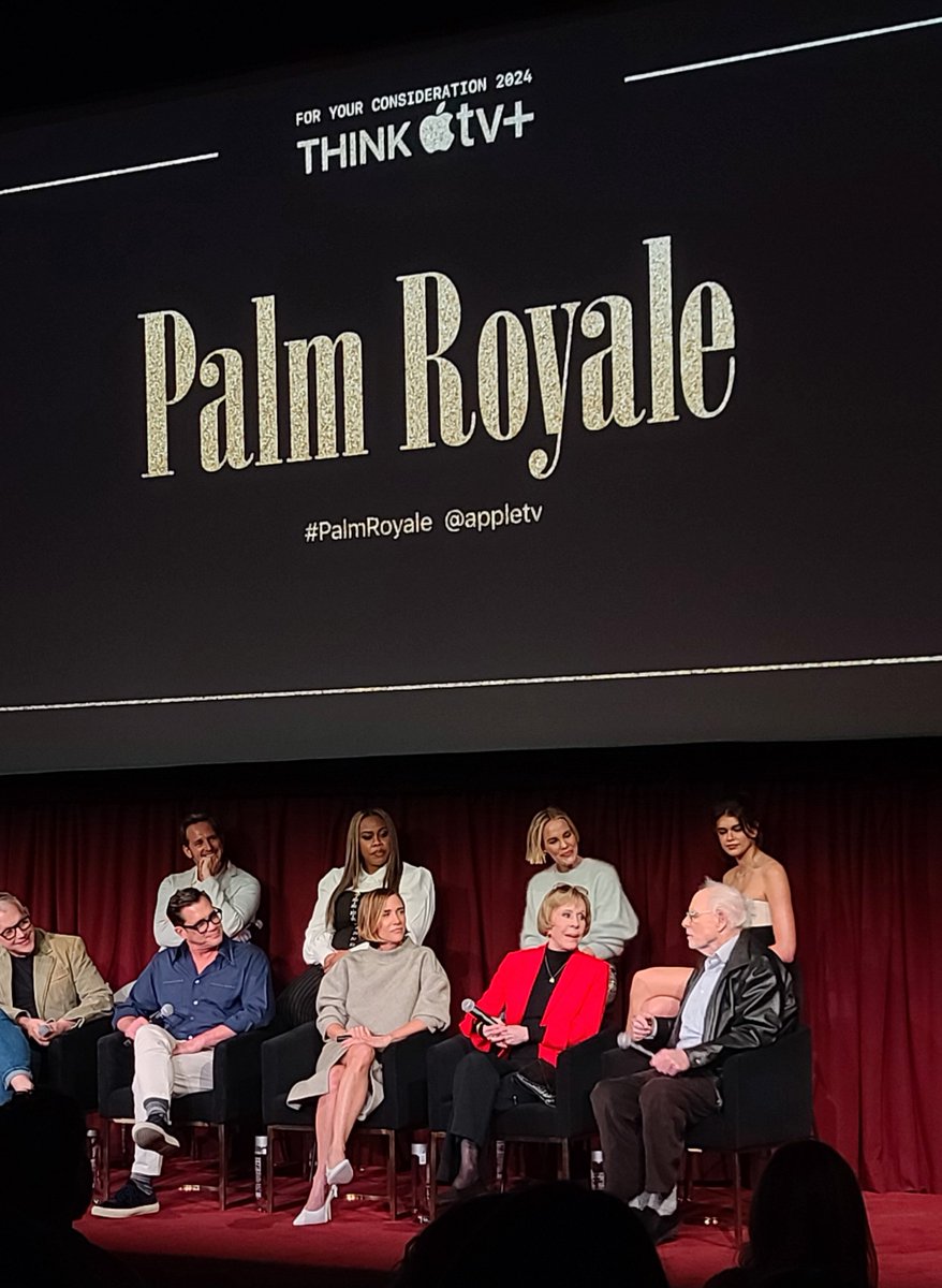 Have you seen the show?

Wow!  #PalmRoyale on @AppleTV 

#weekendfun