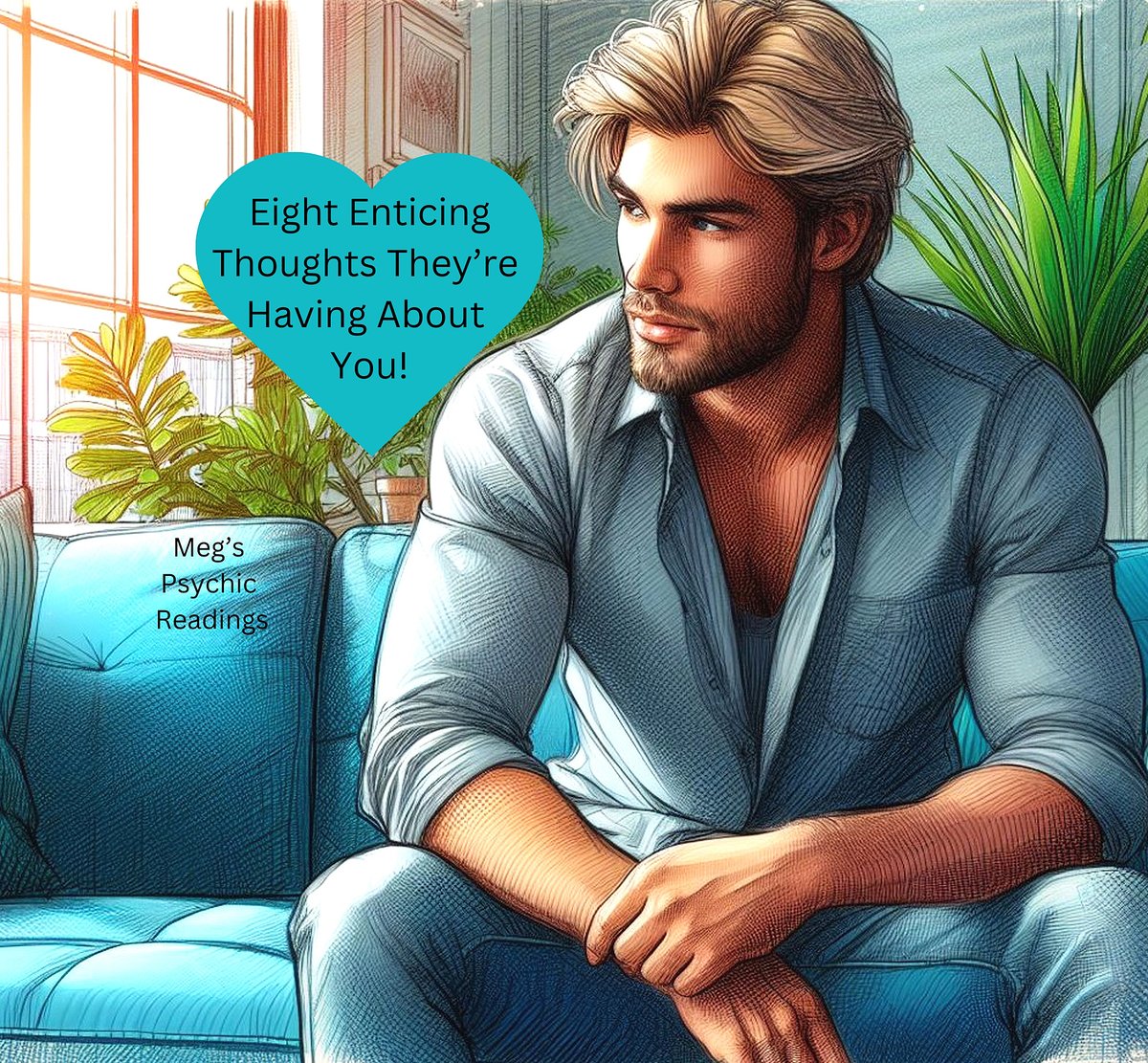 Unlock the mysteries of his heart with this telepathic reading, where I'll tune into the most intimate and romantic thoughts your future husband, crush, ex, soulmate, or future boyfriend is having about you. etsy.com/shop/megspsych… #psychicreading #loveandromance #futurehusband