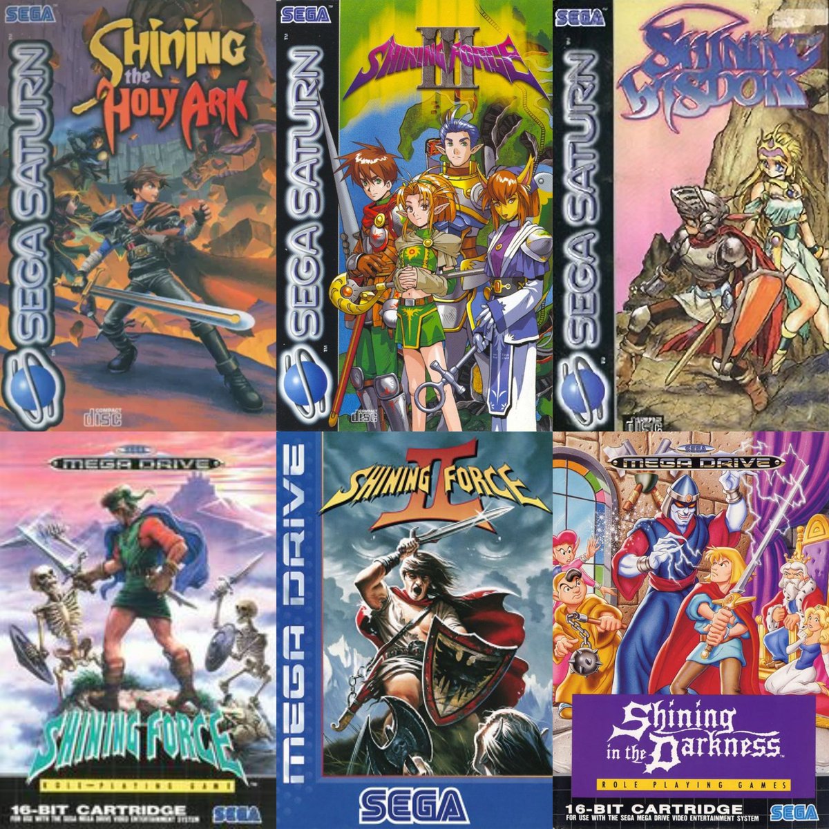 Remember to play the #ShiningForce games on Sega Saturn and #ChangeTheNarrative

Or play them on the Mega Drive. Either way, you can't go wrong.
@SEGA @SEGA_OFFICIAL