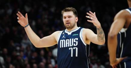 Foul for Mavs, foul for OKC, no call, halftime, drive thru and In-N-Out, plot twist in a movie, sleeping, don’t matter. 

Luka doing this;