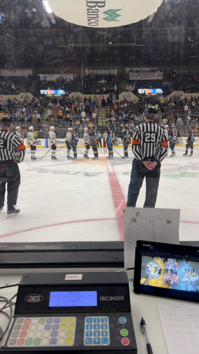 Season 25 officially in the books. Thanks to all the players, coaches, and especially the officials that I've worked with for making my job not only easier but so much fun. The laughs, the stories and the camaraderie continue to get better every year. #ECHL