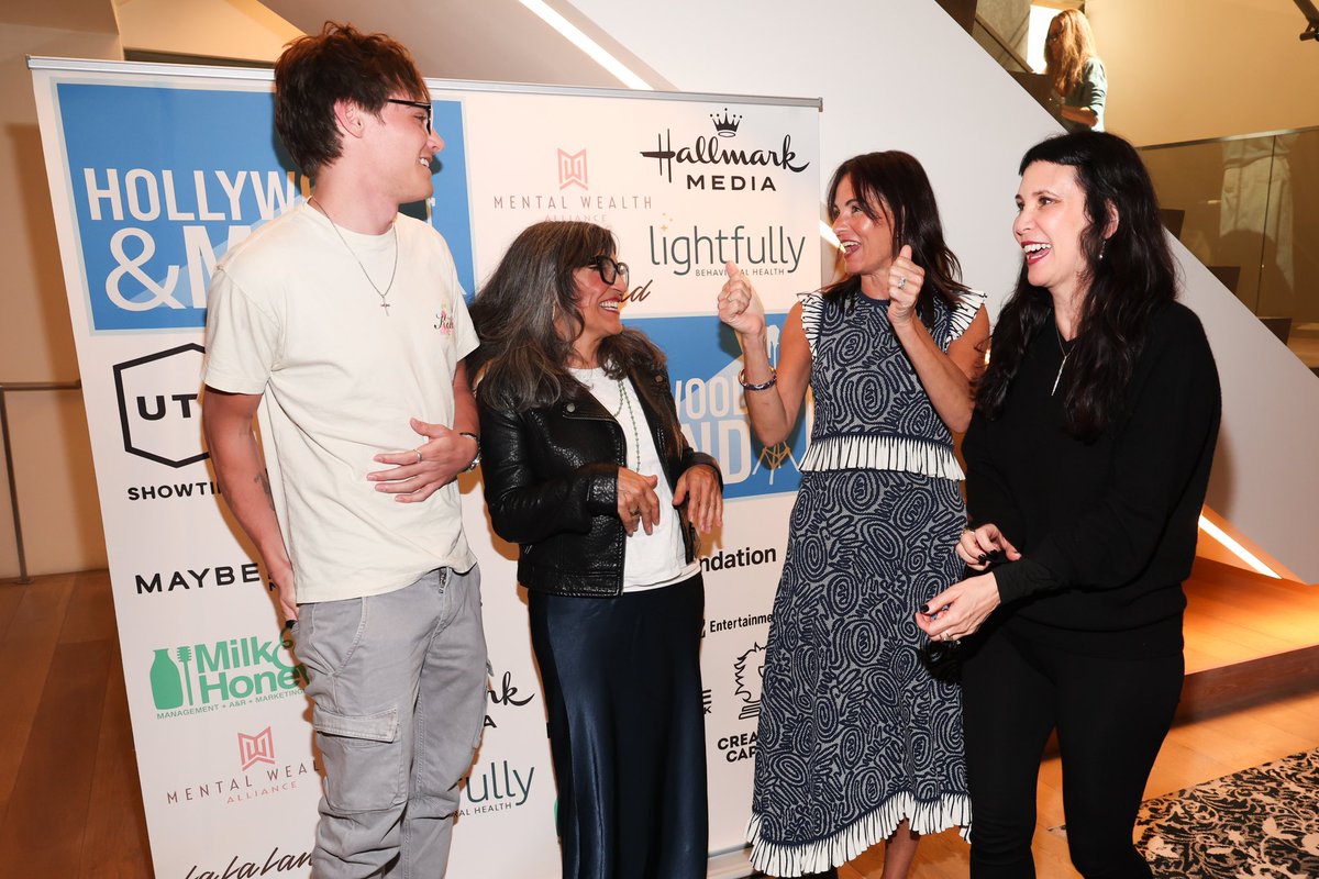 Huge thank you to Hollywood &amp; Mind and my friend Cathy Olson for letting me share my story at this year’s summit. I hope I was able to inspire you and encourage you to keep going. 

If you haven’t already heard my new album ‘Real Me,’ give it a listen. 🖤

📸: Chris Polk, Polk