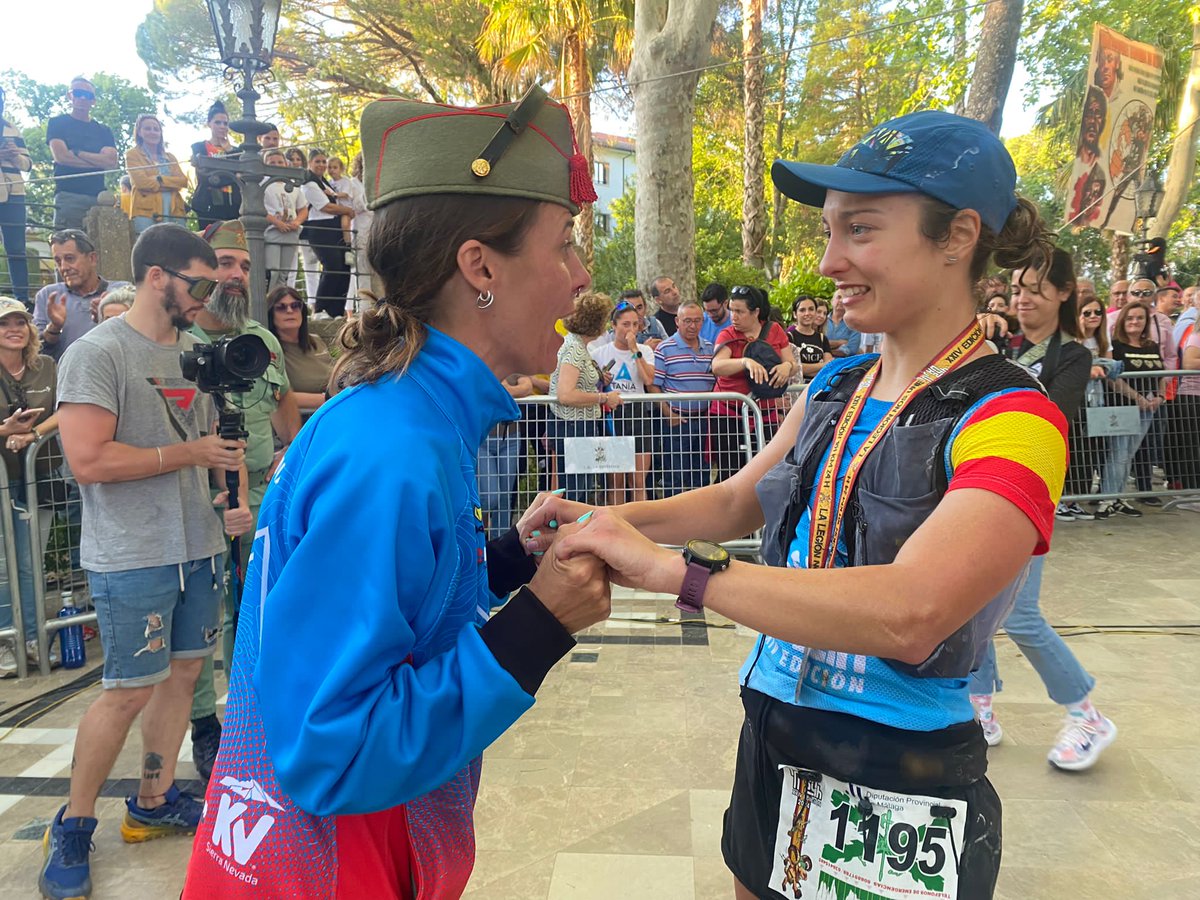 charrytv's tweet photo. Beatriz Sánchez, del Club Alpino Benalmádena, completa el podio de los 101 km en 24 horas de la Legión en Ronda. Ha realizado el recorrido en menos de once horas. 24 años, su primera prueba cientounera y tercer puesto. 
#101kmronda #charrytv #zimavisuales https://t.co/QTDqm24rQT