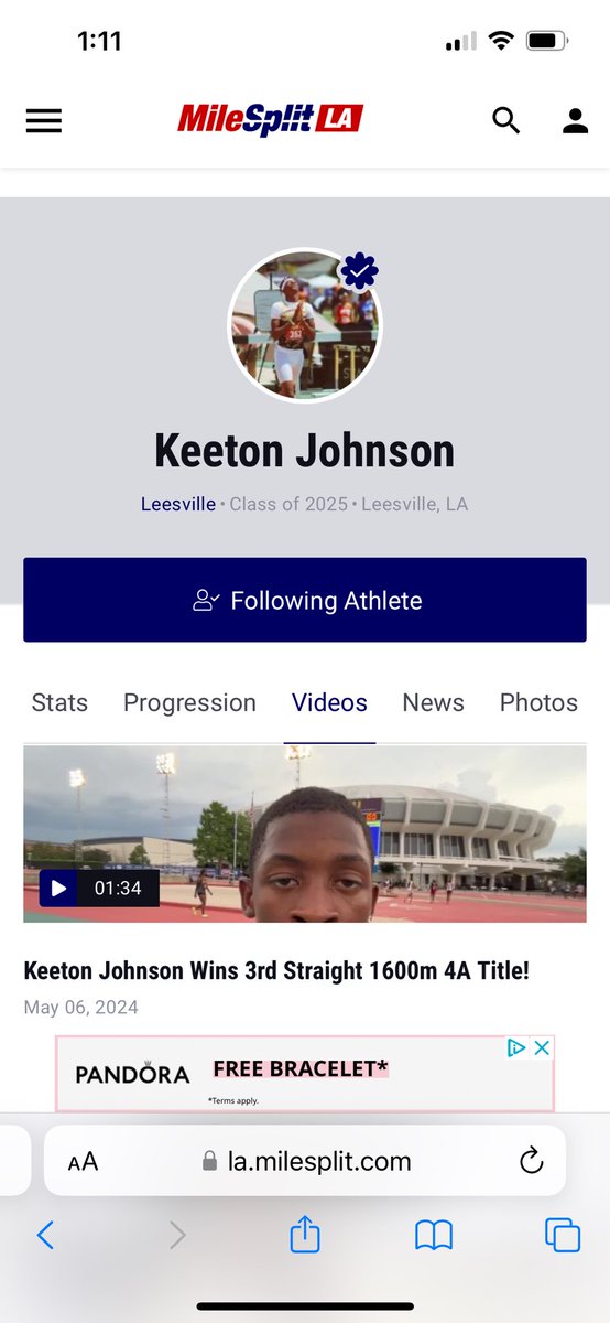 keemoney2x's tweet photo. Undefeated in La 🔱
13-0 Best in 4A ‼️

Back2Back2Back  State Champ ✅

4x8 (1:54 split) 🥈 
1600m 4:22:18 🥇 
got injured-
800m (DNS)
4x4 (DNS)

Running Lane next..🔜
@MileSplitLA @McNeeseTF_XC @NSUDemonsTF @ULM_Track @LATechTFXC @RaginCajunsTRK https://t.co/JhErf8oAnw