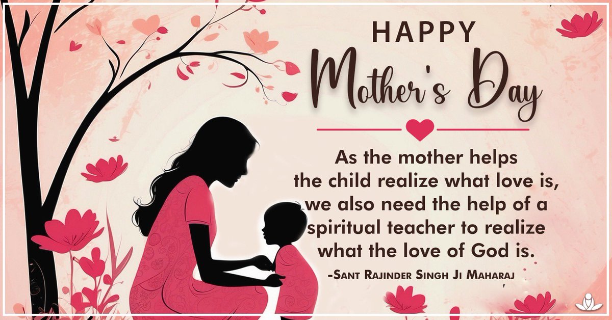 #HappyMothersDay #MothersDay #SantRajinderSingh #MasterRajinder #SantRajinderSinghJiMaharaj #SKRM #SawanKirpalRuhaniMission