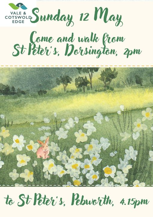 What are you doing tomorrow afternoon?
Why not walk from Dorsington to Pebworth?
Everybody welcome (about 2.5 miles)
@GlosDioc @BishGloucester