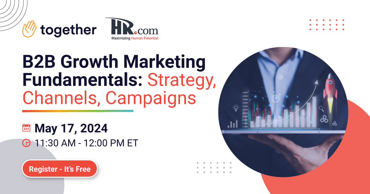 Embark on a B2B growth #marketing journey with @TogetherPlatform. Discover marketing essentials, from defining campaigns to mastering 4 growth levers. Learn how to sculpt strategies to elevate your marketing game and propel your business forward! 🚀 okt.to/18HbUY