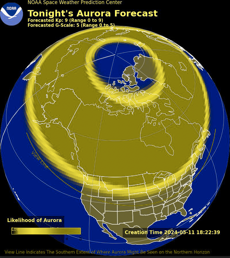 Rob Simmon (@rsimmon) on Twitter photo Color maps of #aurora forecasts from <a href="/NWSSWPC/">NOAA Space Weather Prediction Center</a> compared to Photoshop’s simulation of the most common type of color-deficient vision (deuteranomaly). Please use accessible palettes visualizations. Color maps of #aurora forecasts from <a href="/NWSSWPC/">NOAA Space Weather Prediction Center</a> compared to Photoshop’s simulation of the most common type of color-deficient vision (deuteranomaly). Please use accessible palettes visualizations.