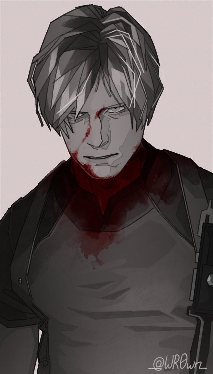 What is it that you are doing here?
#LeonKennedy