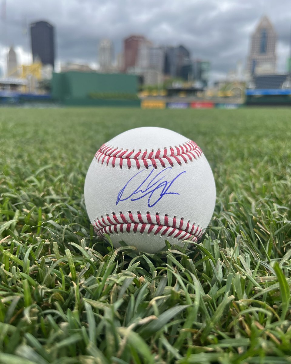 REPOST THIS for a chance to win this signed Paul Skenes baseball.