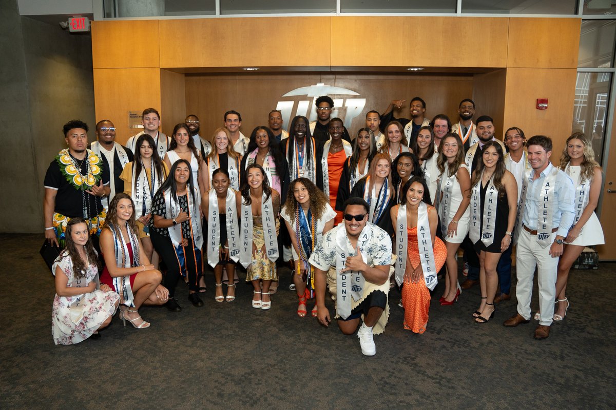 Congratulations to all 46 of our Graduates! Today was truly special as this is the largest athletic graduating class in UTEP history. We wish you all the best!⛏️ #PicksUp #