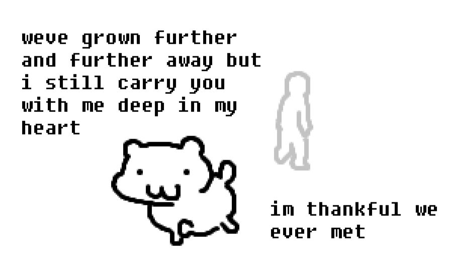 a part of u irrevocably touched my heart! even in the smallest ways we have shared pieces of ourselves with each other