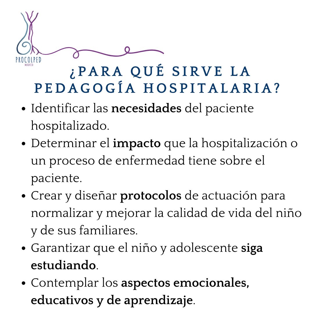 Continuamos en la semana de la Pedagogía. Hoy hablamos sobre la pedagogía hospitalaria y su desarrollo.