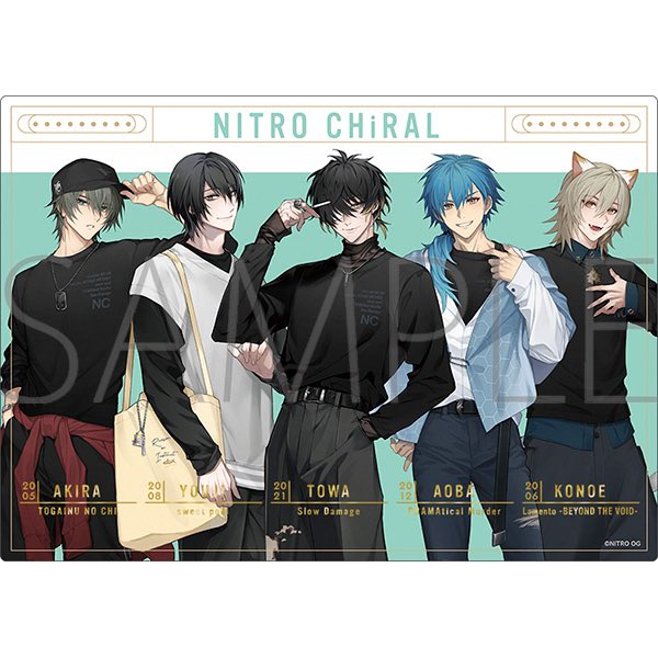 chat who’s your favorite nitro chiral character ?? 🤯🤯
