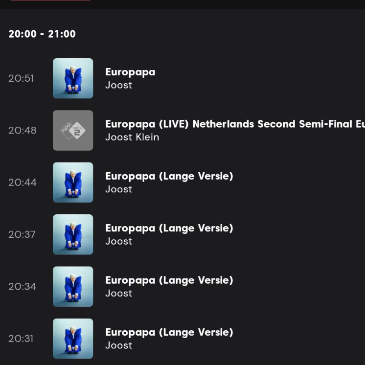 _itsmedebbie's tweet photo. @NPORadio2 is baas en speelt #JoostKlein #Europapa nonstop! 🥰 Love naar jullie! ❤️ https://t.co/GxqNfGdNrO