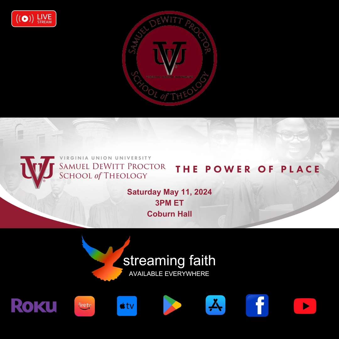 StreamingFaith's tweet image. We're Live! 

Watch Virginia Union University's School of Theology Commencement !

🔴LIVE - vuu.streamingfaith.com

@VAUnion1865 @ralphdwest @rodneysampson 

#VUU #Grad2024 #StreamingFaith