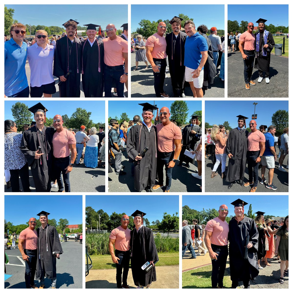 🎓This is what it’s all about! Congratulations to our Class of 2024 Graduates @HendrixFootball @hendrixcollege @HendrixWarriors “Paper in your Hand” 🧡🖤🧡🖤🧡