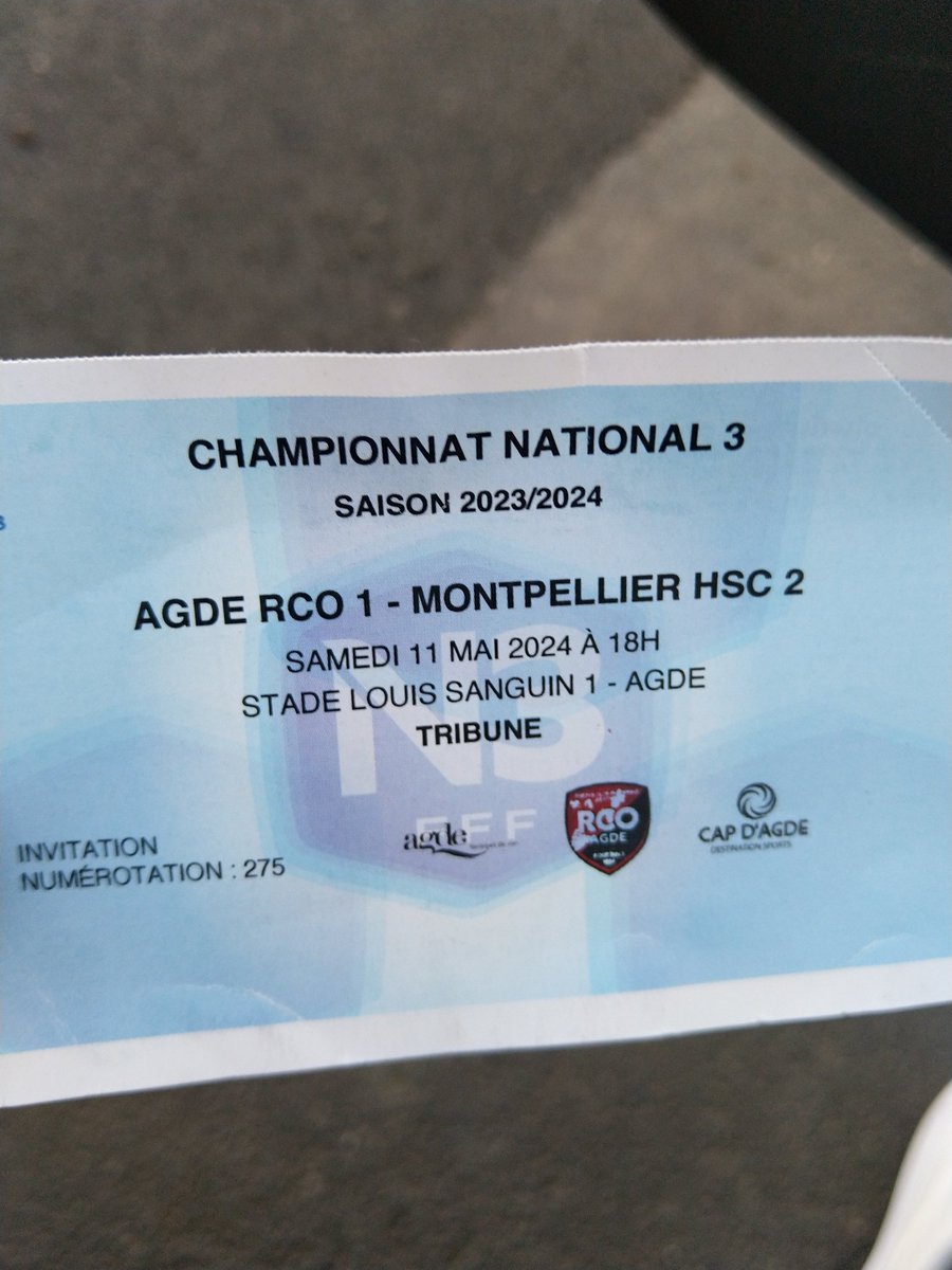 Victoire de Agde 2-0
Buts de Peyriguey et Dressayre
#National3
