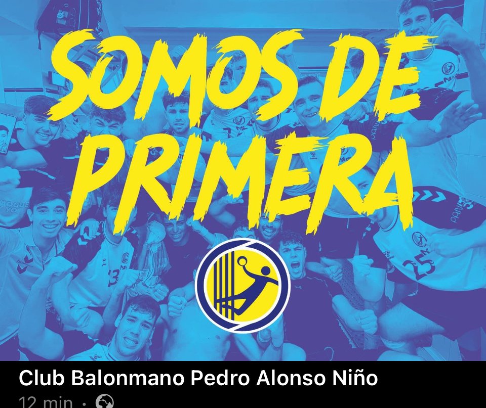 Que grandes sois Moguereños!!! 

Enhorabuena por vuestro ascenso a 1ª División Nacional <a href="/RFEBalonmano/">RFEBalonmano</a>. Sois unos auténticos luchadores. 

Vamos <a href="/CBMPAN/">PAN Moguer</a> !!! 
<a href="/DeporteAND/">Andalucía es Deporte</a> 
<a href="/FAndaluzaBM/">Federación Andaluza de Balonmano</a>