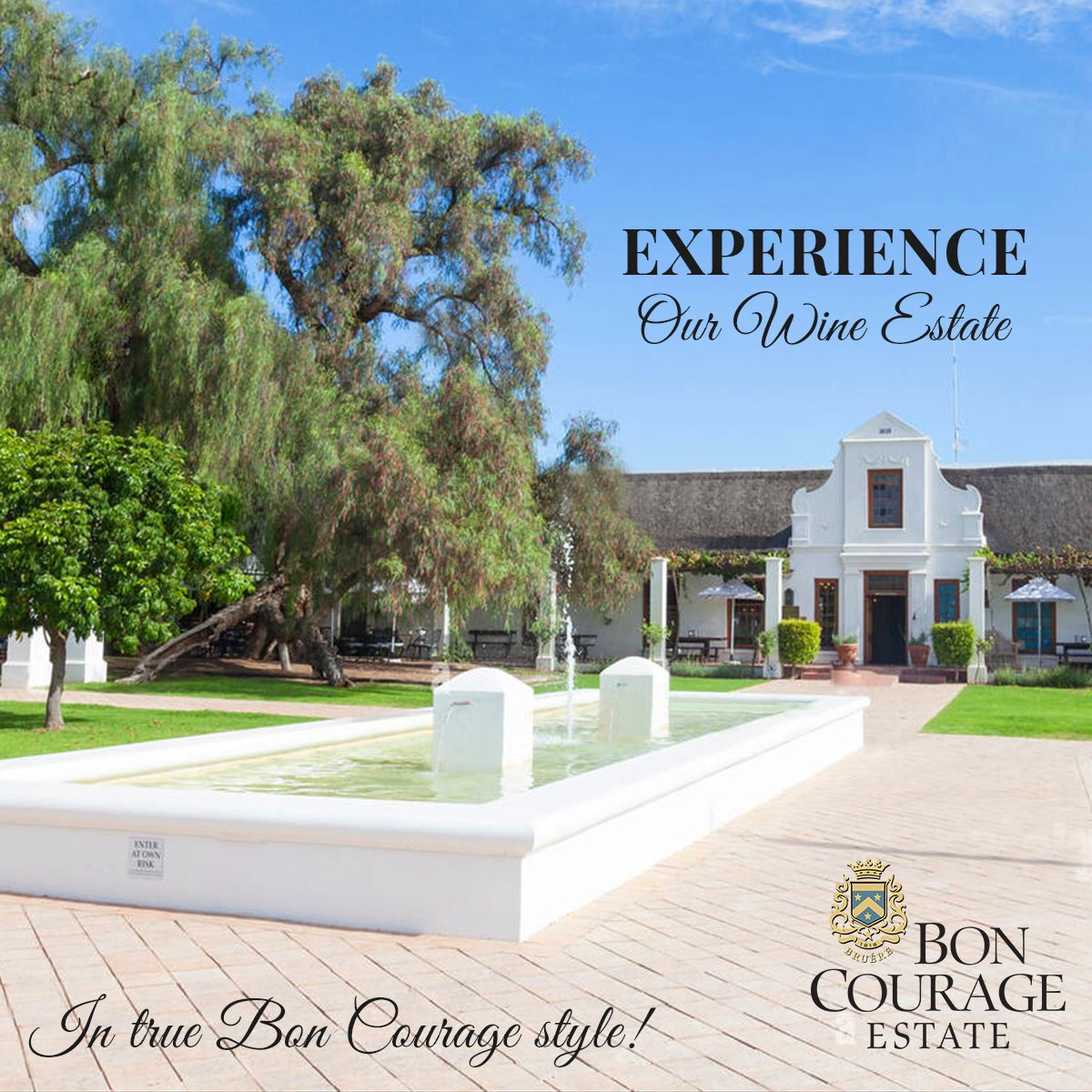 When last did you pay us a visit? 😉 Enjoy our breathtaking views & taste our award winning wines. 🏅🍷 We look forward to welcoming you!🍾 #BonCourage #exceptionalquality #awardwinningwine #VisitUs #Winetasting #Food&Wine #RobertsonWine