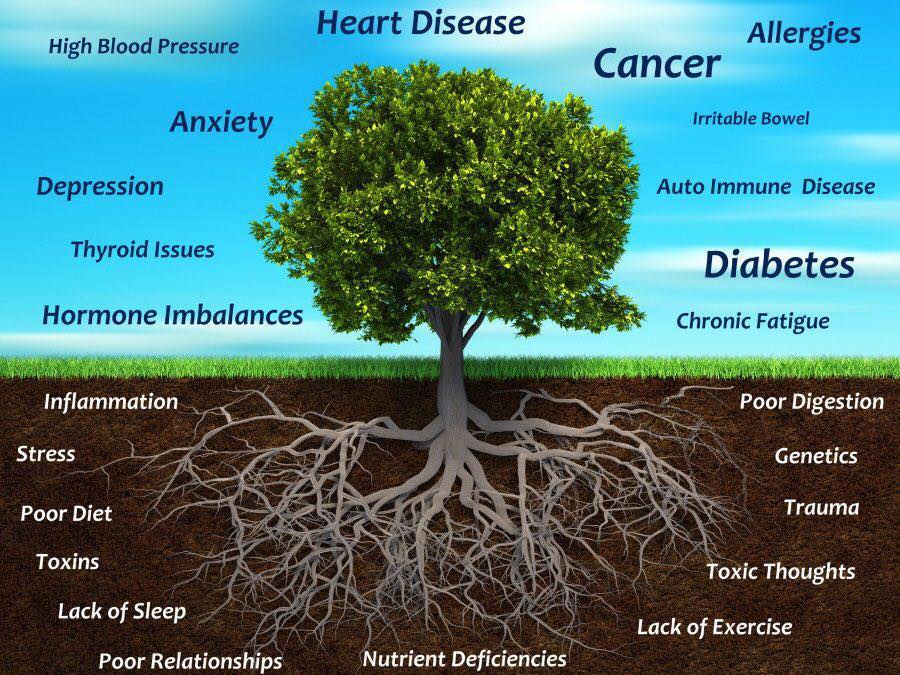 Better to get at working on the root cause before you have to deal with the major problem it has left you to deal with #prevention #functionalmedicine #diet #lifestyle