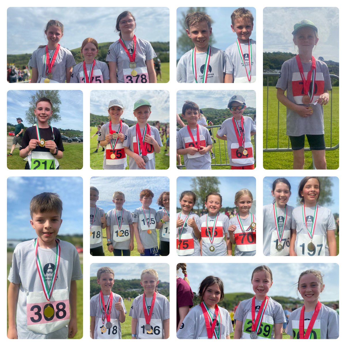 Ysgol Gymraeg Aberystwyth (@ysgolgymraeg) on Twitter photo Llongyfarchiadau i holl redwyr y traws gwlad heddiw dan wres yr ☀️☀️☀️
Nifer o ganlyniadau hefyd yn y tri uchaf 🥇🥈🥉 👏👏👏
Diolch i <a href="/chwaraeonyrurdd/">Chwaraeon yr Urdd</a> am drefnu Llongyfarchiadau i holl redwyr y traws gwlad heddiw dan wres yr ☀️☀️☀️
Nifer o ganlyniadau hefyd yn y tri uchaf 🥇🥈🥉 👏👏👏
Diolch i <a href="/chwaraeonyrurdd/">Chwaraeon yr Urdd</a> am drefnu