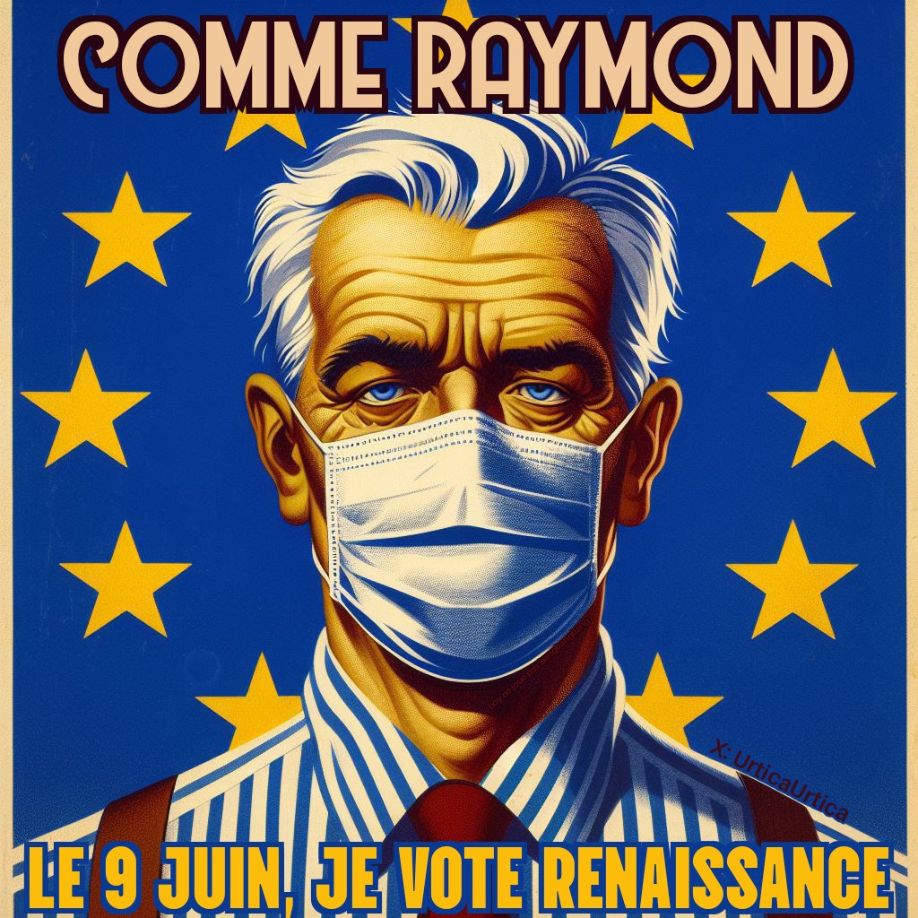 Nos militants enthousiastes vous ravissent par leur sourire et leur bonhommie !🤗 Raymond Calbutte est de ce qui apportent de la fraîcheur et de la joie à l'arc républicain !🌈✨ Comme lui, le 9 juin votons pour Europe positive avec #ValérieHayer !🇪🇺🙌