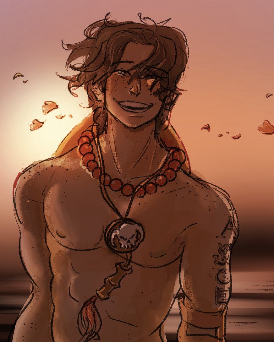redraw of an older piece... save me from insomnia, pretty sunset ace