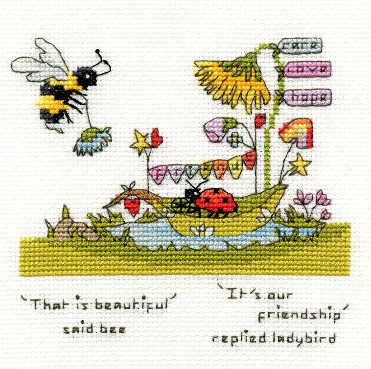 It's Saturday! We hope the sun has been shining for you, today is a beautiful day!
buff.ly/3JKS1mH 
#mariescrossstitch #bothythreads #friendship #xstitcher #crossstitch #xstitcherofinstagram #crossstitching
