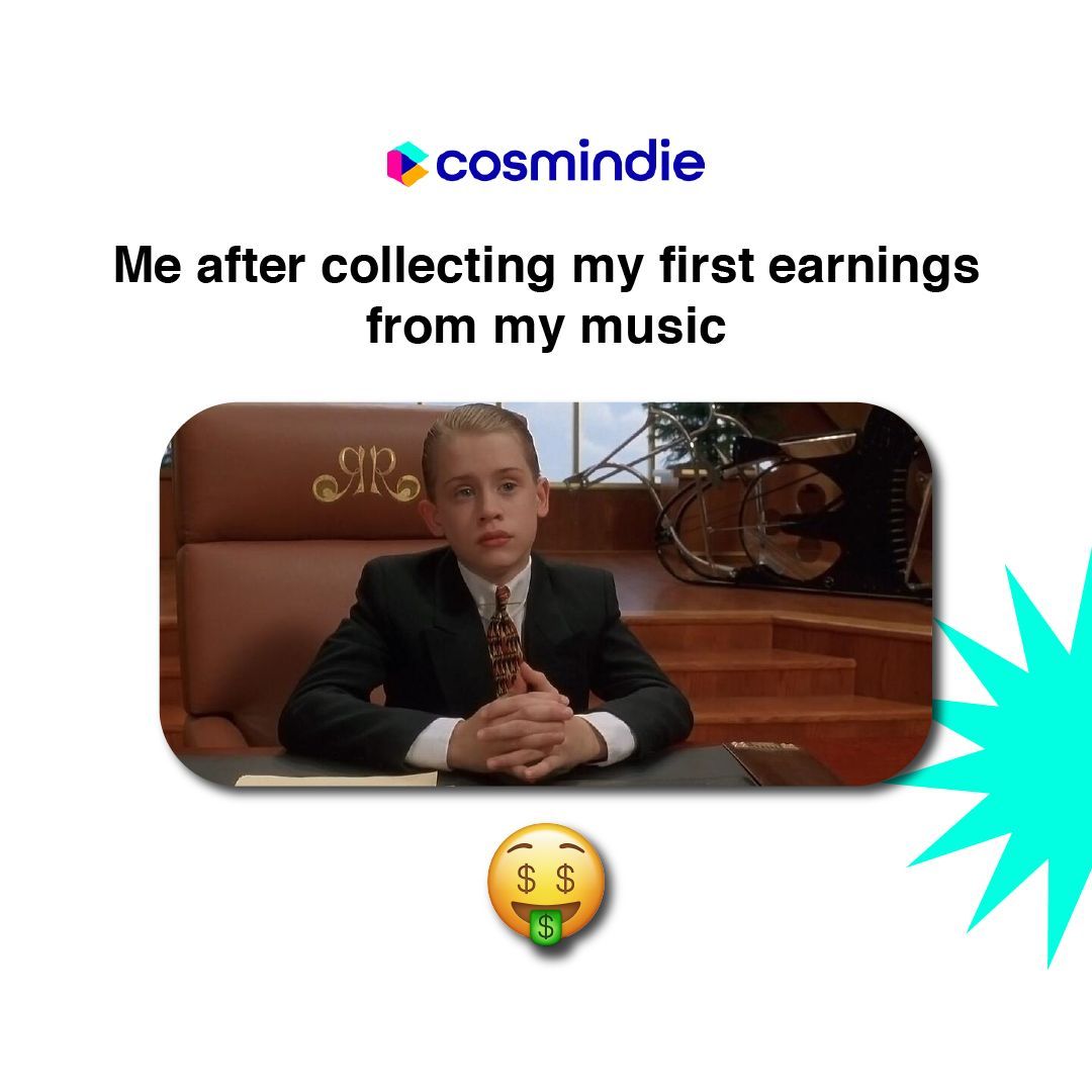 After collecting my music royalties like a boss. 💰💼 #MusicBiz #BossMoves