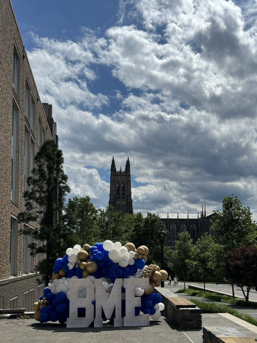 Getting ready to celebrate our most recent PhDs!! @DukeEngineering #DukeBME #PhDone